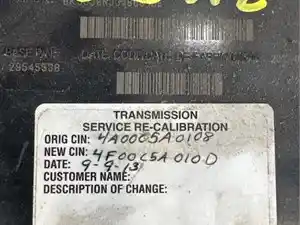 Used 2009 ALLISON Transmission ECM (Stock #21076)) Part Image