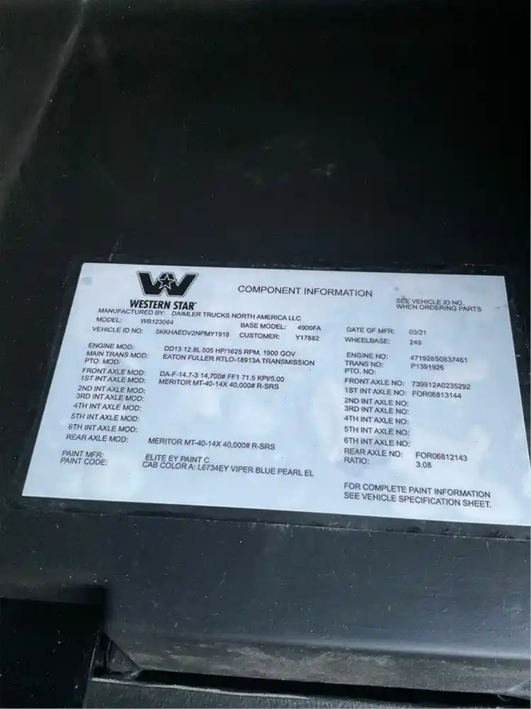 Used 2022 MERITOR MT40 Axle, Complete Rear for sale Morrisville New