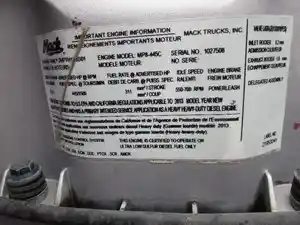 Used 2014 MACK MP8 Engine Assy Image