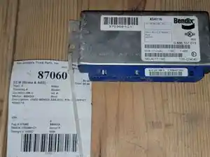 Used BENDIX ABS ECM (Stock #87060)) Part Image