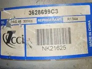 Used TCCI A/C Compressor Image