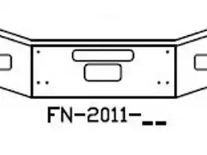 Used 2004 KENWORTH Bumper (Stock #FN-2011-26)) Part Image