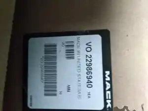 New MACK Flywheel Housing (Stock #22986940)) Part Image