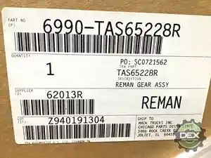 New MACK Miscellaneous (Stock #6990-TAS65228R)) Part Image