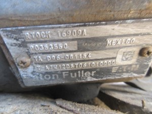 Used 2010 FULLER RTOCM16909A Transmission Assy (Stock #103751)) Part Image