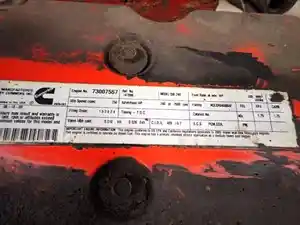 Used 2010 CUMMINS ISB Engine Assy (Stock #102074)) Part Image