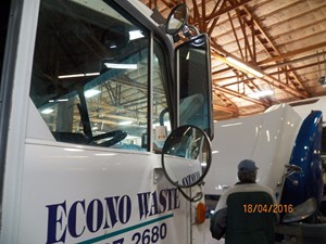 Used 2001 Peterbilt 320 Mirror (Stock #714184-10)) Part Image