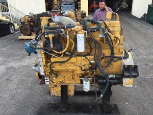 Used Caterpillar 3406B Engine Assy (Stock #002750)) Part Image