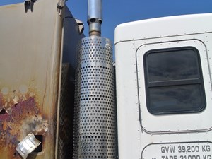 Used 2009 Cummins ISX Muffler (Stock #2704-KW -22)) Part Image