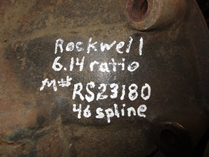 Used 1989 Meritor/Rockwell RR/RS23180 Rear Rear (Tandem Rear or Single) (Stock #21401584)) Part Image