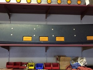 Used 2001 Freightliner FLD132 Sun Visor (Stock #21400303)) Part Image