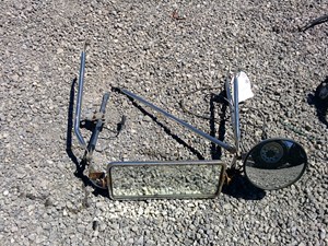 Used 2000 Freightliner FLD120 Side View Mirror (Stock #FR-0411-20)) Part Image