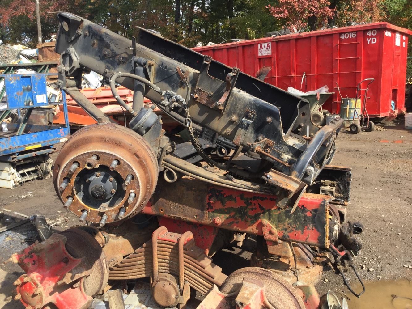 1999 Kenworth T300 (Stock #SALVAGE-683-FA-261) | Front Axles, Complete
