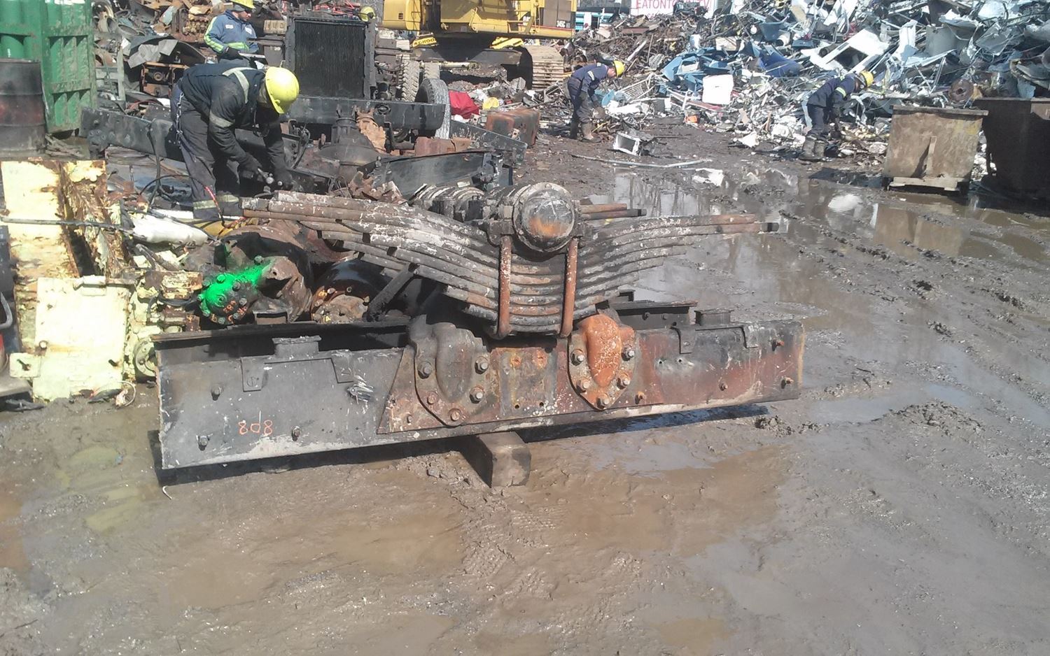 2008 Mack GU813 Stock SALVAGE 451 SUSP 004 Suspension 2008 Mack GU813 Stock SALVAGE 451 SUSP 004 Suspension