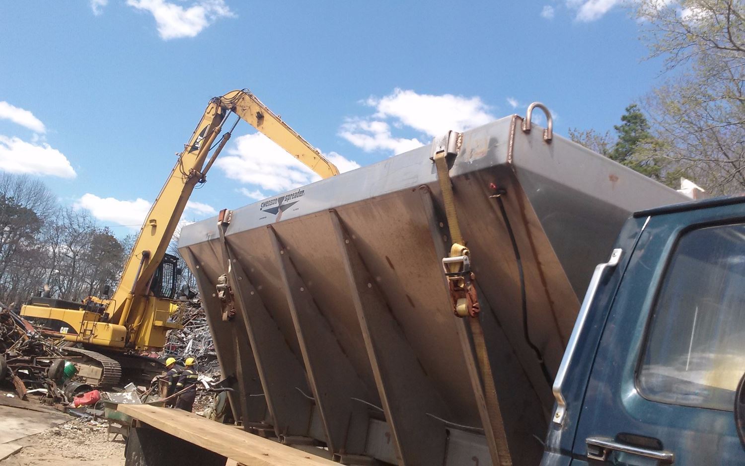 1993 Sanders 10' (Stock SALVAGE608VBOX012) Snow Equipment TPI