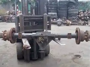 Used Dana 80 Axle, Complete Rear (Stock #SP-0439)) Part Image