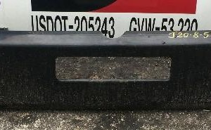 Used 1995 FORD CF8000 Bumper (Stock #14223)) Part Image