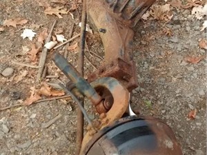 Used 1998 Mitsubishi Fuso Axle, Complete Rear (Stock #6870)) Part Image