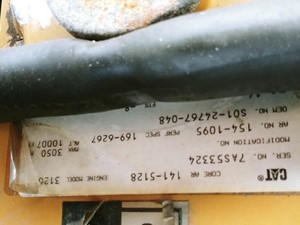 Used 1999 CAT 3126E Engine Assy (Stock #11223)) Part Image
