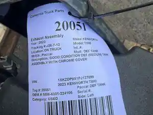 Used 2023 Paccar DEF TANK Exhaust Assembly (Stock #20051)) Part Image