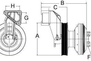 New Cummins ISM Fan Clutch/Hub Image