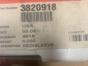 New Cummins N14 Plus Engine Misc Part (Stock #603)) Part Image