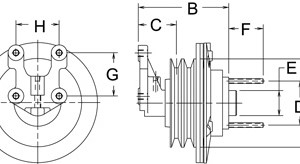 New Cummins NTC Fan Clutch/Hub Image