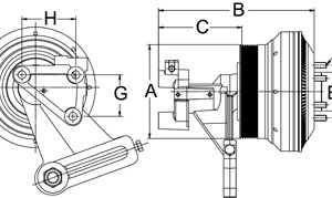 New Universal Cummins ISM Fan Clutch/Hub Image