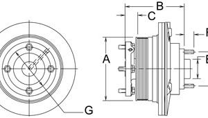 New Universal Cummins L10 Fan Clutch/Hub Image