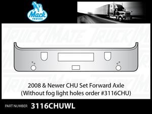 New Universal Mack CHU613 Bumper (Stock #1016)) Part Image