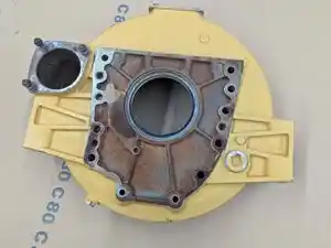 Used Caterpillar C7 Flywheel Housing (Stock #654)) Part Image