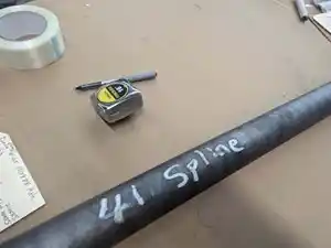 Used Eaton 21065S Axle Shaft (Stock #580)) Part Image