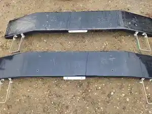 New 2024 Kenworth C500 Bumper (Stock #LW-Bumper-C500 Black Steel)) Part Image
