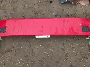 New 2025 Kenworth C500 Bumper (Stock #LW-Bumper-C500 Red Steel)) Part Image