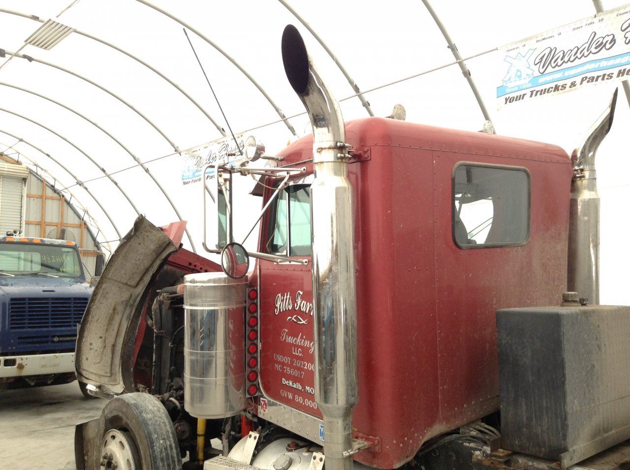 1991 Peterbilt 379 (Stock 24490827) Exhaust Pipe and Parts TPI