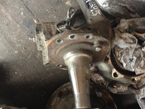 Used 2011 Kenworth T800 Spindle/Knuckle (Stock #KW11295-30)) Part Image