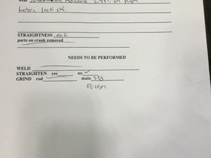 Used Cummins N-14 Camshaft (Stock #153548)) Part Image