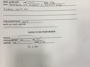 Used Cummins N-14 Camshaft (Stock #143430)) Part Image