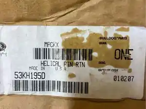 New Mack Diff Misc Part Image