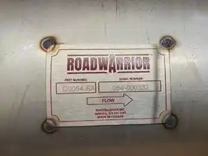 New Roadwarrior Diesel Particulate Filter (DPF) (Stock #168666)) Part Image