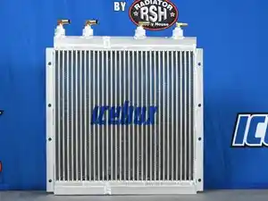 New Case 580 Super E, 580 SE Oil Cooler (Stock #A171130)) Part Image