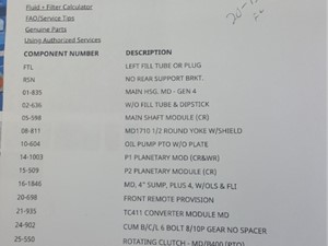 Used 2012 Allison 3000 RDS Transmission Assy (Stock #20-120-2)) Part Image