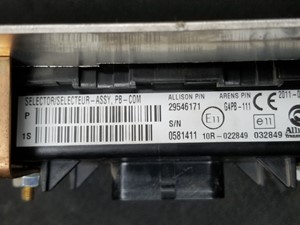 Used 2012 Allison 3000 SERIES Trans Misc Part (Stock #20-120-5)) Part Image