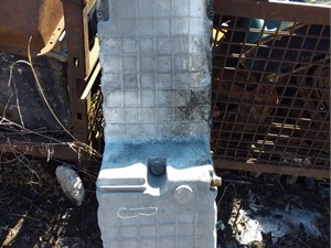 Used Mercedes OM926 Oil Pan (Stock #49503)) Part Image