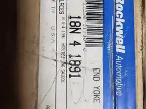 New Meritor/Rockwell Differential Yoke (Stock #52342)) Part Image