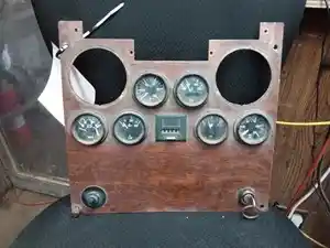 Used Peterbilt 379 Instrument Cluster (Stock #50427)) Part Image