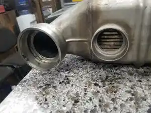 Used 2010 Detroit DD15 EGR Cooler (Stock #50891)) Part Image