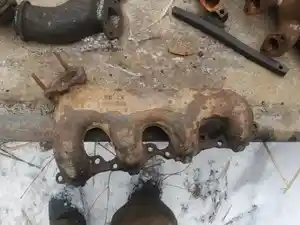 Used GM/Chev (HD) 366 Exhaust Manifold (Stock #51655)) Part Image