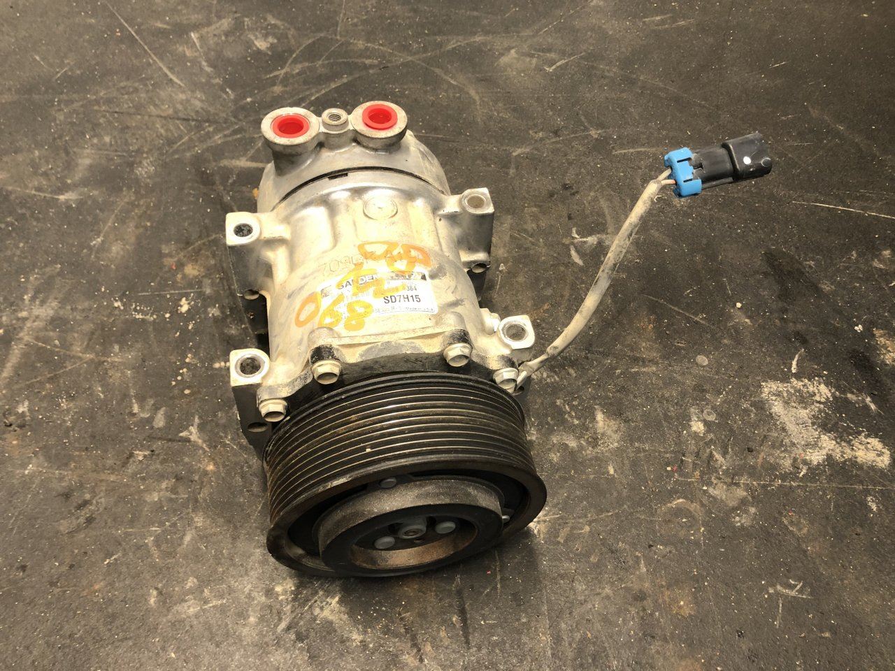 2008 Kenworth T800 (Stock 24937885) A/C Compressors TPI