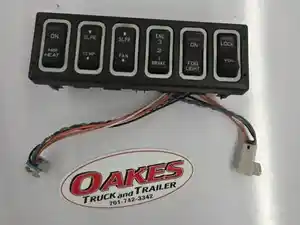 Used 2015 International PROSTAR Instrument Cluster (Stock #P-362)) Part Image